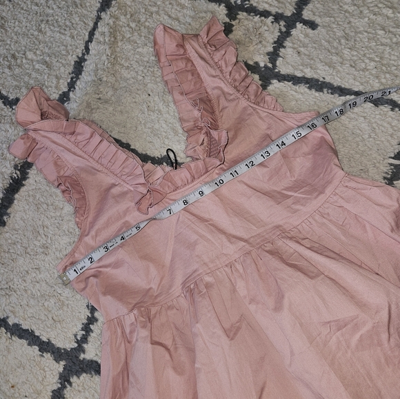 Hatch Maternity Ruffle Trim Maxi Length Dress O/s - Picture 5 of 6